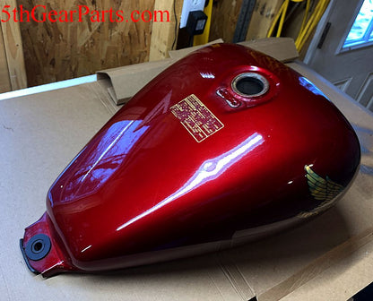 1986 Honda VT700 Shadow 86 87  Fuel Tank Gas Tank Petrol Red