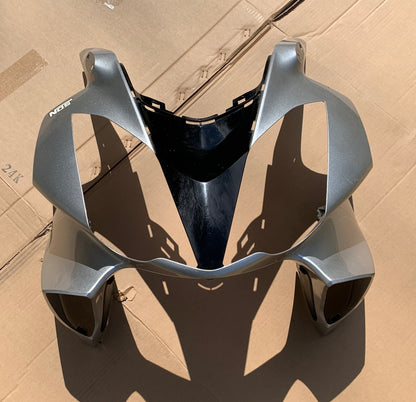 2003 Honda VFR800 Interceptor Upper Cowl Fairing 02 03 04 05 -6 07 08  VFR 800 Silver Metallic
