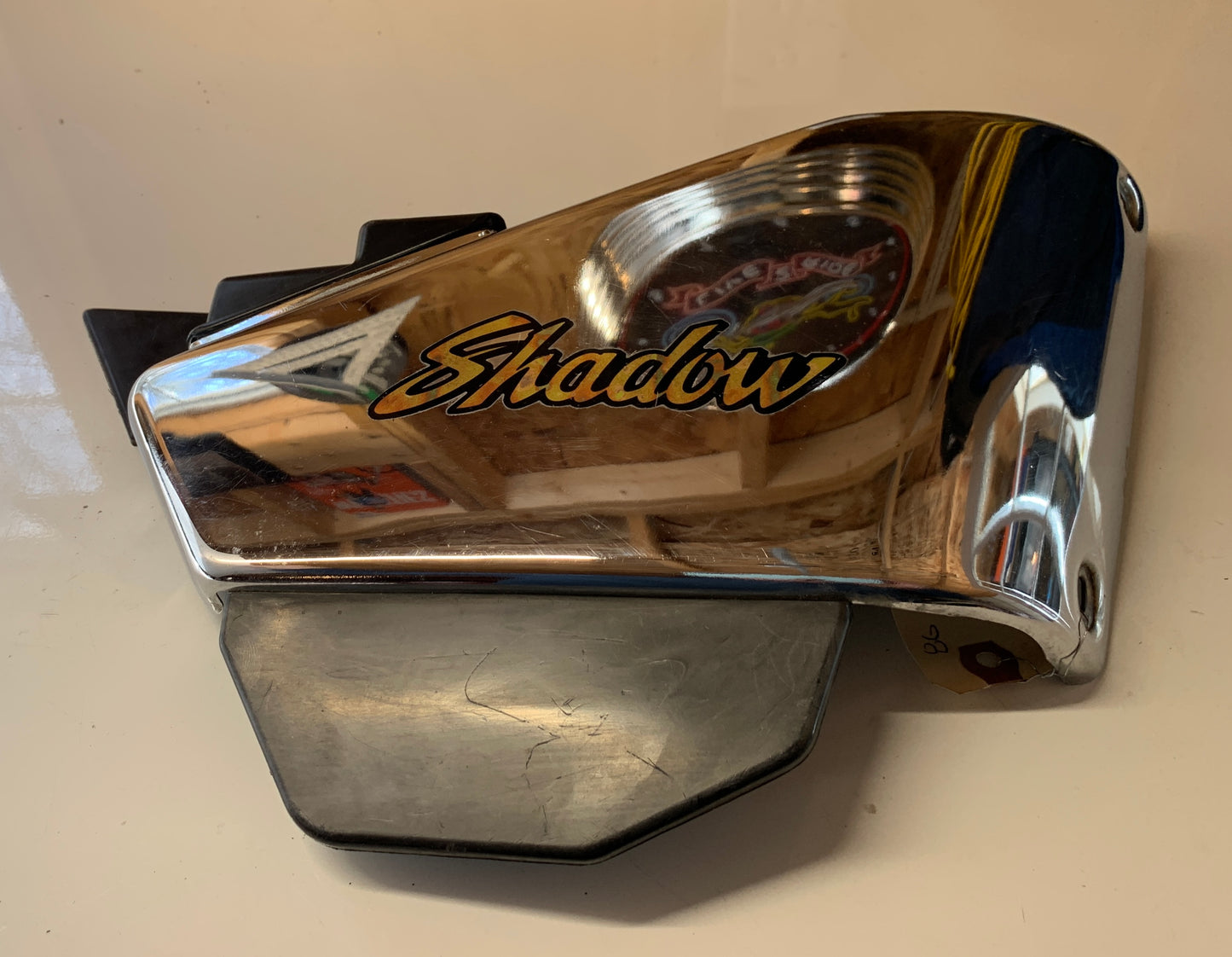 1986 Honda VT700 Shadow 86 87 88 Plate Side Cover Right R