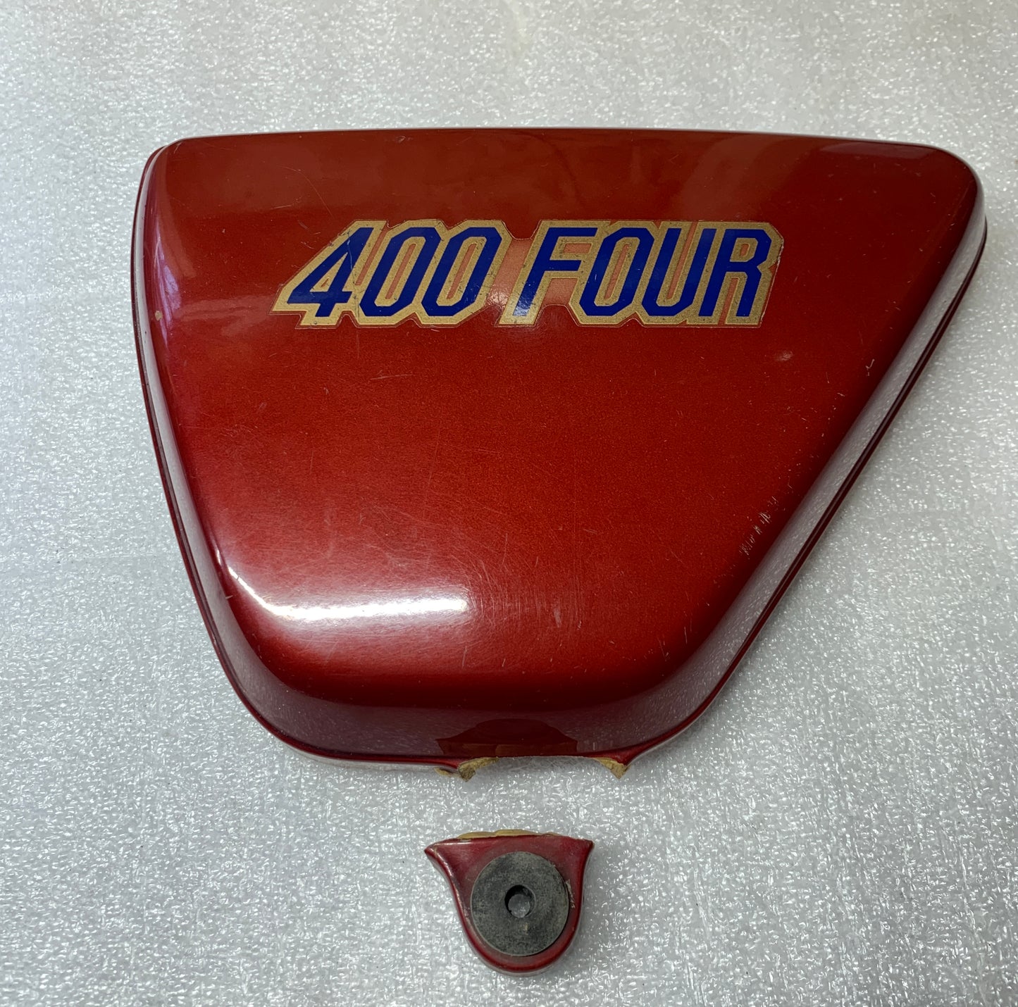 1977 Honda CB400 Super Sport Side Plate Side Cover 75 76 77 Right and Left Side (PAIR)