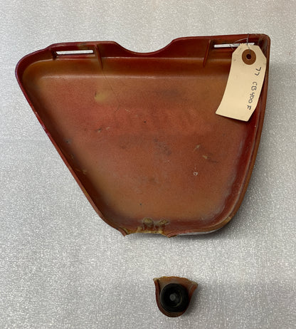 1977 Honda CB400 Super Sport Side Plate Side Cover 75 76 77 Right and Left Side (PAIR)
