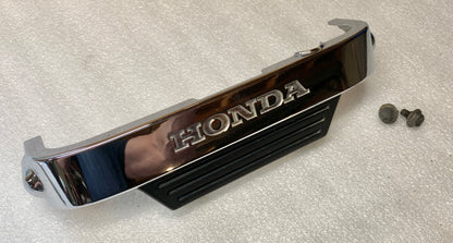 1986 Honda VT700 Shadow  Chrome Badge Cover Lower Front Emblem  86 87