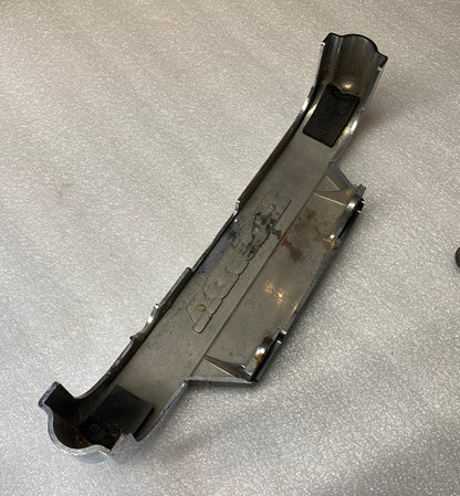 1986 Honda VT700 Shadow  Chrome Badge Cover Lower Front Emblem  86 87