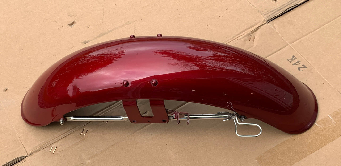 1986 Honda VT700 Shadow 86 87  Front Fender Candy Red