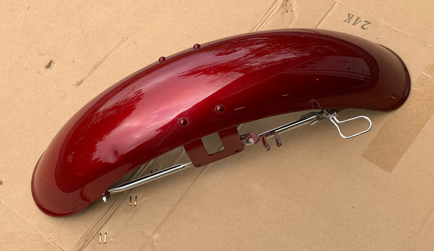 1986 Honda VT700 Shadow 86 87  Front Fender Candy Red