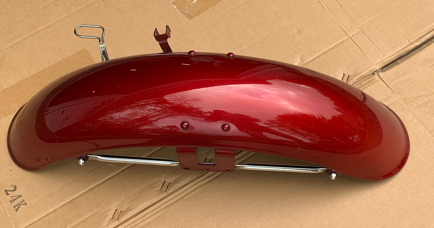 1986 Honda VT700 Shadow 86 87  Front Fender Candy Red