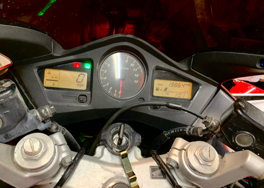 2004 Honda VFR800 Inerceptor Speedometer Tachometer Gauge Cluster Meter 02 03 04 05 VFR 800