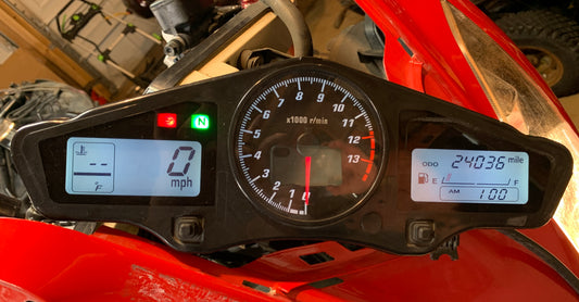 2004 Honda VFR800 Inerceptor Speedometer Tachometer Gauge Cluster Meter 02 03 04 05 VFR 800