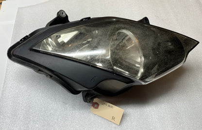 2004 Honda VFR800 Inerceptor Headlight R Right Side 02 03 05 06 07 08