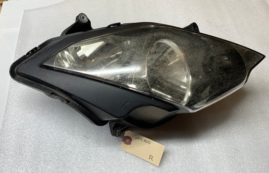 2004 Honda VFR800 Inerceptor Headlight R Right Side 02 03 05 06 07 08