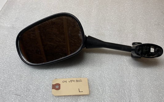 2004 Honda VFR800 Inerceptor Mirror Left L 02  03 04 05 06 07 08