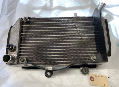 2004 Honda VFR800 Inerceptor Radiator L Side 02 03 04 05 06 07 08