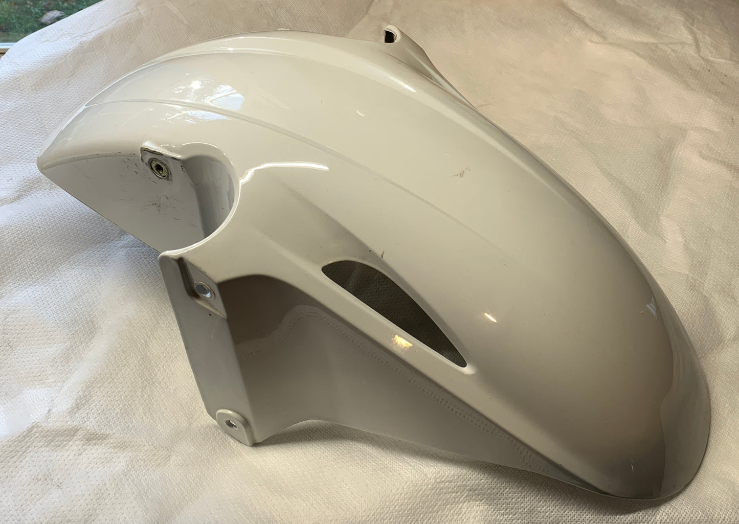 2004 Honda VFR800 Interceptor Front Fender White 02 03 04 05 -6 07 08  VFR 800