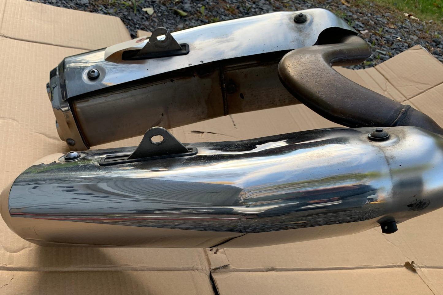 2004 Honda VFR800 Inerceptor Muffler Exhaust 04 05