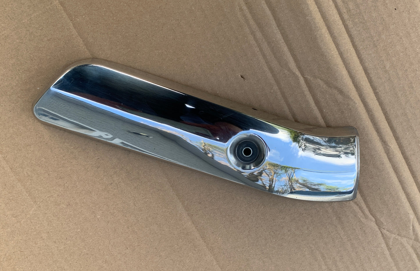 2004 Honda VFR800 Inerceptor Muffler Exhaust Shield Protector