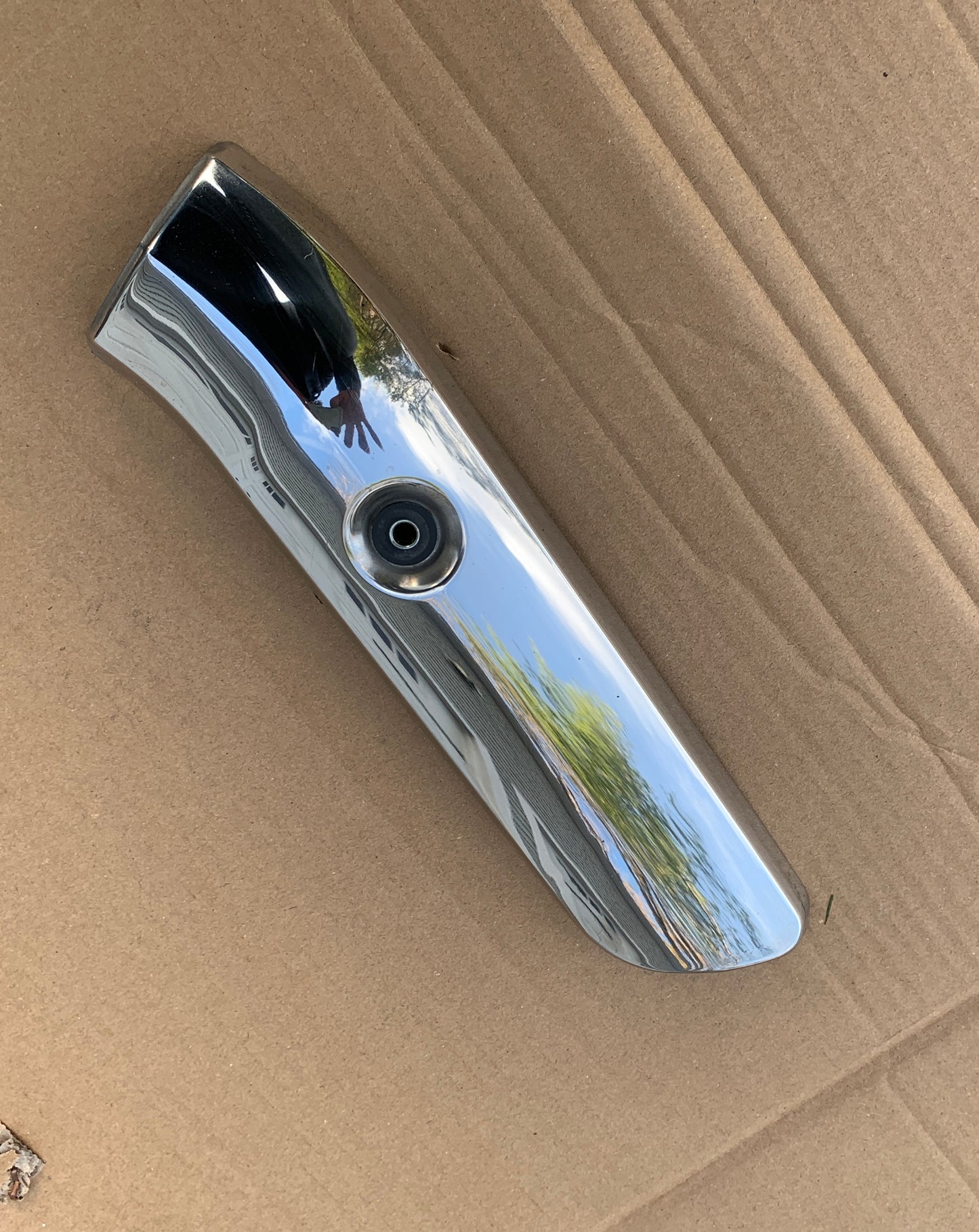 2004 Honda VFR800 Inerceptor Muffler Exhaust Shield Protector