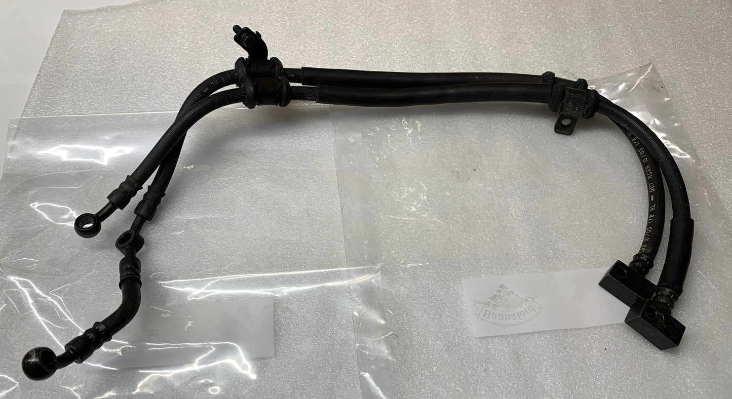 2004 Honda VFR800 Inerceptor Front Brake Line Hose  02 03 04 05
