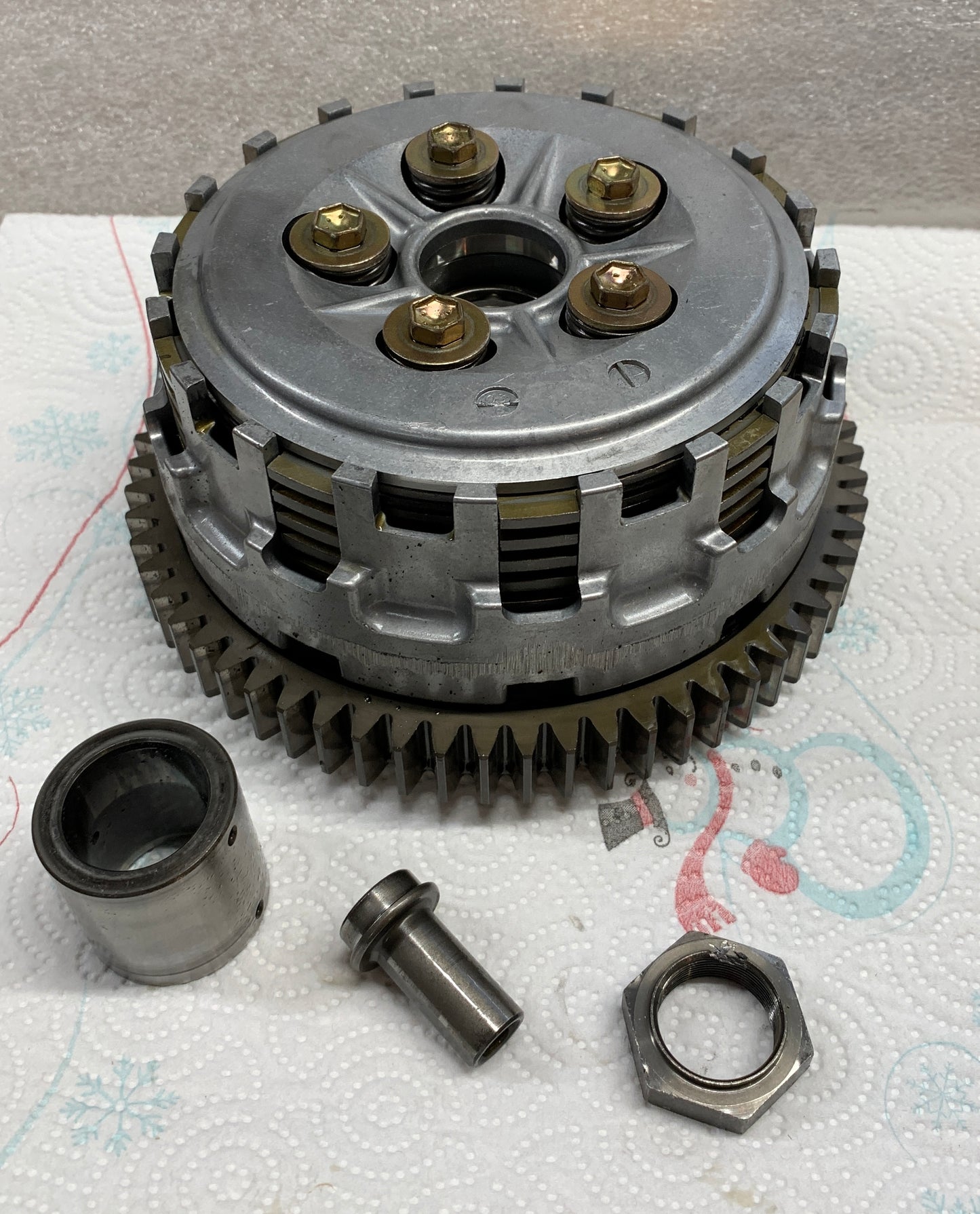 2004 Honda VFR800 Inerceptor Clutch Basket Outer Inner Complete Assembly 02 03 04 05 06 07 08