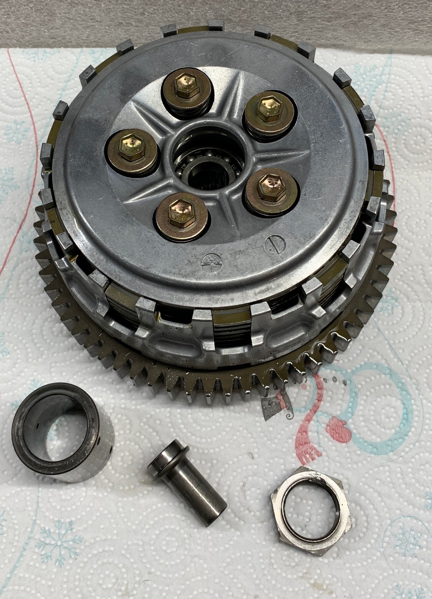 2004 Honda VFR800 Inerceptor Clutch Basket Outer Inner Complete Assembly 02 03 04 05 06 07 08