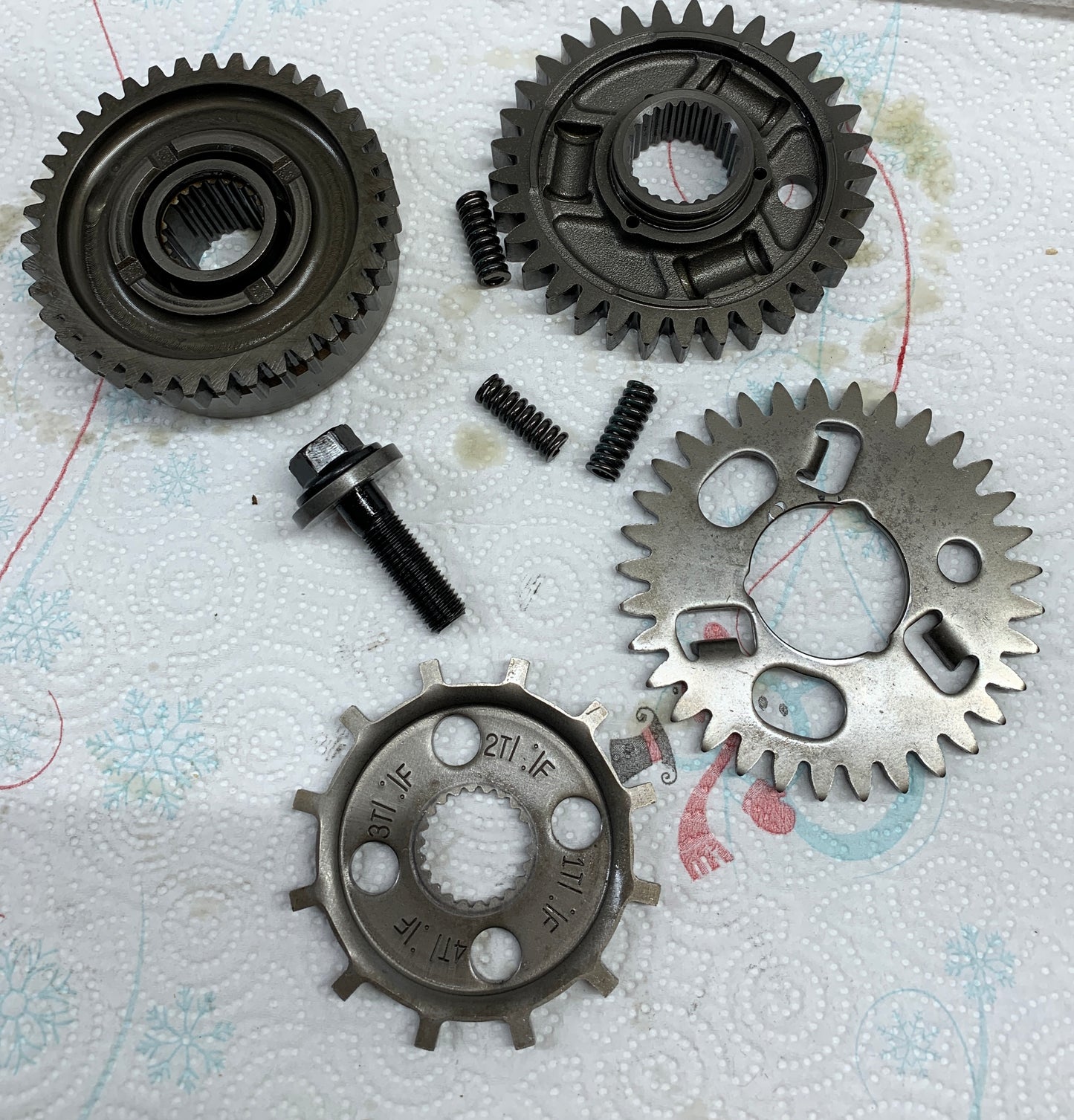 2004 Honda VFR800 Inerceptor Starter Clutch Starting Clutch Flange 02 03 04 05 06 07 08