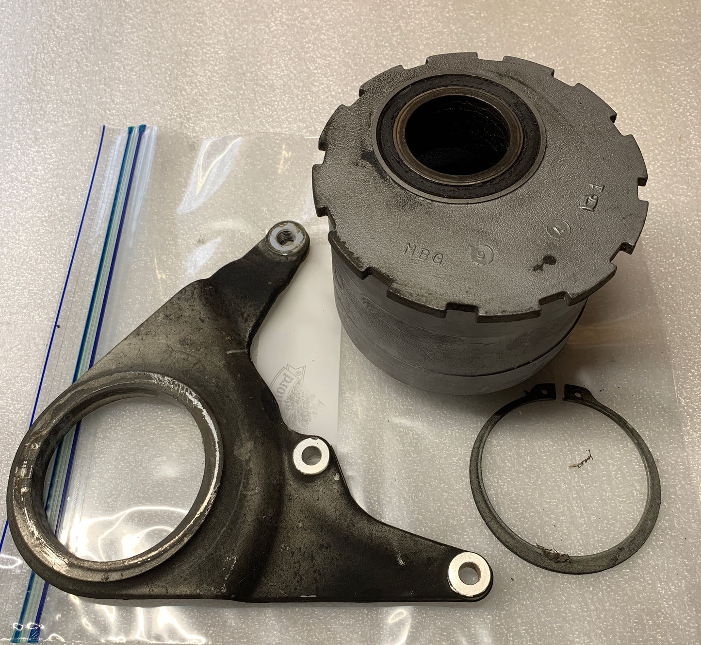 2004 Honda VFR800 Inerceptor Rear Hub Bearing Holder 98 99 00 01 02 03 04 05 06 07 08 VFR 800 (Copy)