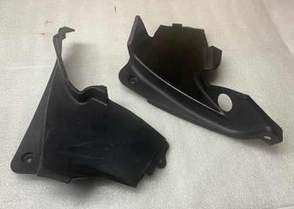 2004 Honda VFR800 Inerceptor Upper Cowl Fairing Insert Panel L Left R Right 02 03 04 05 06 07 08