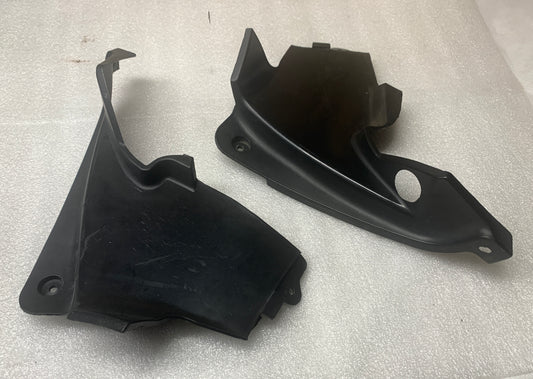 2004 Honda VFR800 Inerceptor Upper Cowl Fairing Insert Panel L Left R Right 02 03 04 05 06 07 08