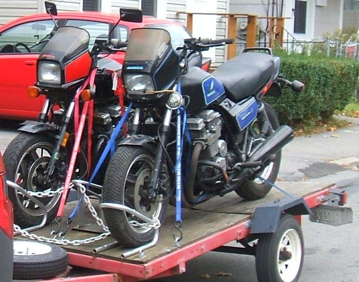 1985 Honda CB700 Nighthawk CRASH BARS SAFETY BARS CASE SAVERS