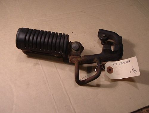 1977 Honda CB400 Super Sport FOOT PEG RIGHT SIDE