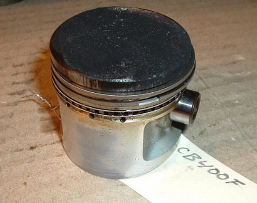 1977 Honda CB400 Super Sport PISTON PISTONS (4)