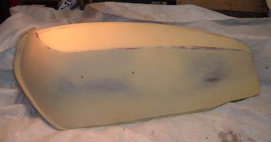 1976 Honda GL1000 Goldwing TANK FACADE SHELTER LEFT SIDE