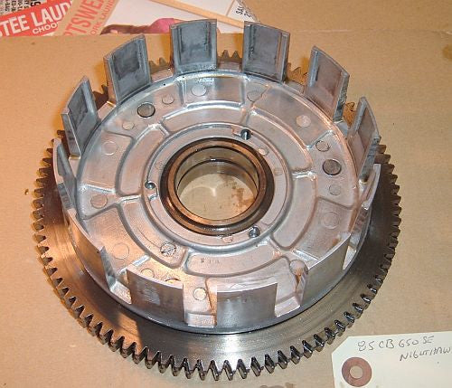 1985 Honda CB650 NIGHTHAWK TRANSMISSION CLUTCH BASKET