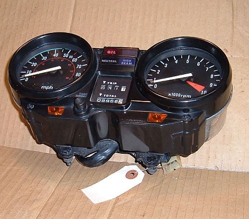 1982 Honda CB650 Nighthawk GAUGE INSTRUMENT CLUSTER SPEEDOMETER TACHOMETER