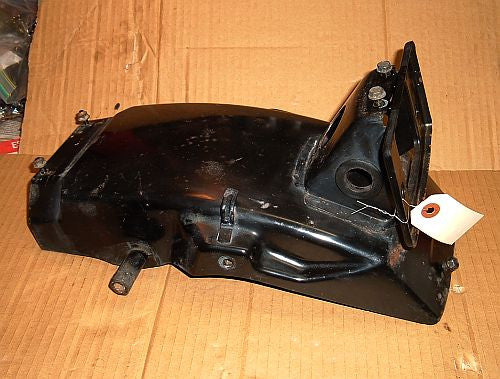 1982 Honda CB650 Nighthawk REAR FENDER W TAIL LIGHT MOUNT PART A