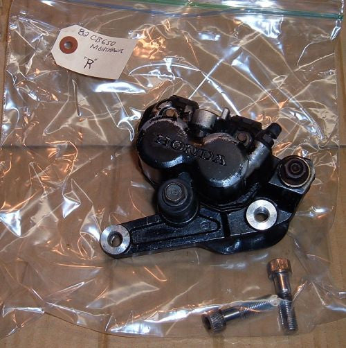 1982 Honda CB650 Nighthawk FRONT BRAKE CALIPER RIGHT SIDE