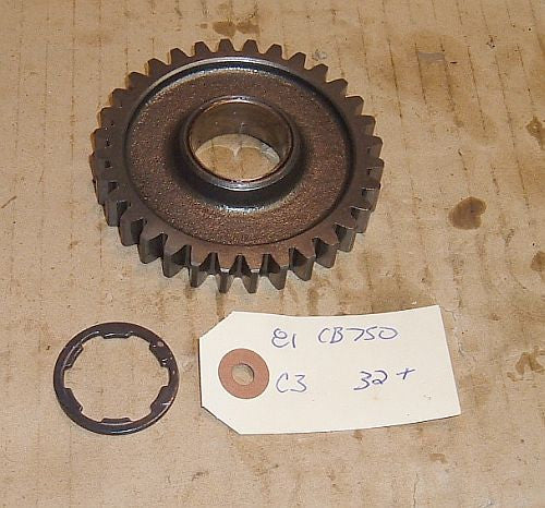 1981 Honda CB750 Super Sport  TRANSMISSION C-3 3RD COUNTER SHAFT GEAR 