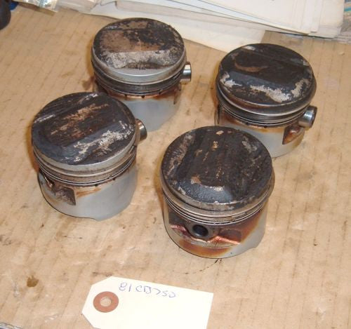 1981 Honda CB750 Super Sport  PISTONS W RINGS STD