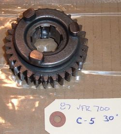 1987 Honda VFR700 Interceptor COUNTERSHAFT GEAR (30T) 5TH