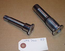 1987 Honda VFR700 Interceptor SWING ARM PIVOT BOLTS (2)  pcs