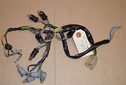 1985 Honda CB700 Nighthawk Gauge Cluster Light W Harness 84 85 86