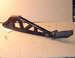 1986 Honda VF500 Interceptor BUDDY PEG STEP HOLDER LEFT SIDE