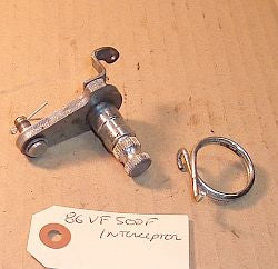 1986 Honda VF500 Interceptor SPINDLE REAR BRAKE SPLINE 84 85 86