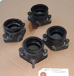 1983 Honda CB650 Nighthawk INTAKE MANIFOLDS CARBURETOR INSULATOR