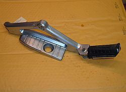 1985 Honda CB650 Nighthawk BUDDY PEG FOOT PEG HOLDER MUFFLER MOUNT LEFT SIDE