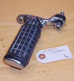 1985 Honda CB650 Nighthawk MAIN FOOT PEG LEFT SIDE