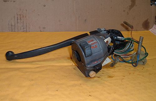 1985 Honda CB450 Nighthawk Left Side Bar Control Turn Signal Switch W Clutch Lever