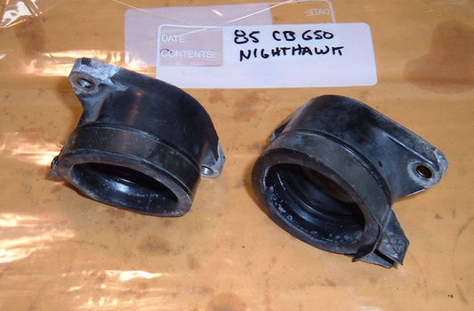 1985 Honda CB450 Nighthawk INSULATOR, CARBURETOR