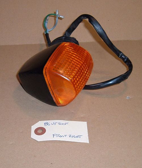 1985 Honda VF500 Interceptor FRONT TURN SIGNAL RIGHT SIDE
