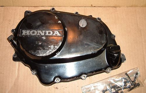 1985 Honda VF500 Interceptor RIGHT SIDE CASE COVER W SCREWS