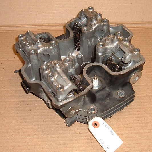 1985 Honda VF500 Interceptor FRONT CYLINDER HEAD INCLUDES VALVES